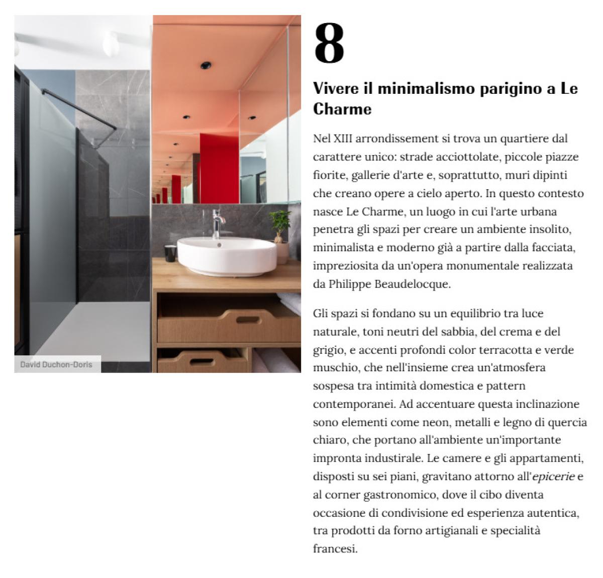 1.75 Paris – Séjournez dans appartements et hôtels élégants - Marie Claire Italia met à l’honneur l’art de vivre parisien signé 1.75 Paris